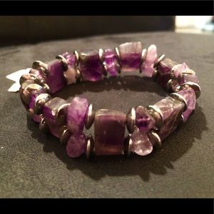 Amethyst bracelet